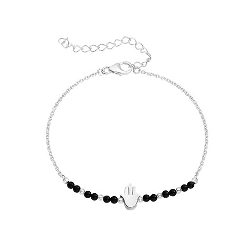 צמיד כסף טהור 925 "חמסה"