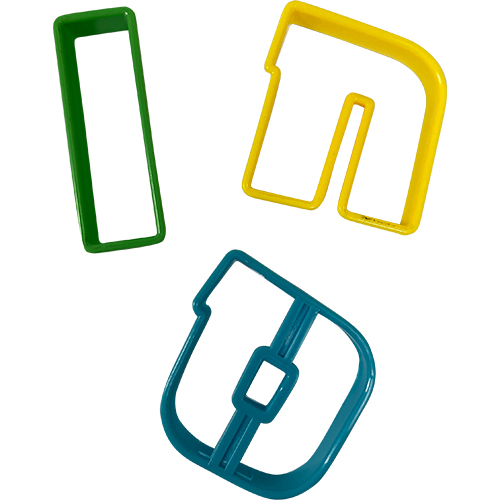 דן לגן 27 חותכני אותיות 23914